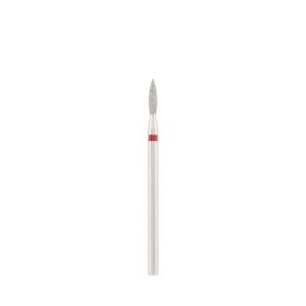   Divinity Gyémánt csiszolófej "flame" sharp piros L- 10,0 mm, 1,8 mm DBS-243R.018.SH