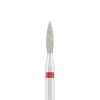 Divinity Gyémánt csiszolófej "flame" sharp piros L- 10,0 mm, 1,8 mm DBS-243R.018.SH