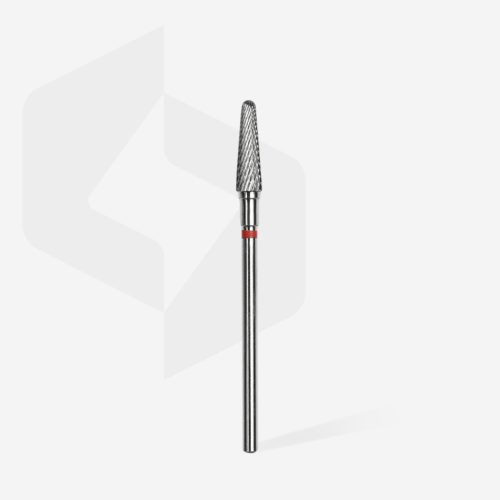 Staleks Karbid csiszolófej - "frustum" piros - FT70R040/13