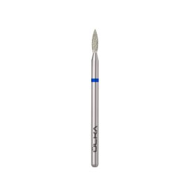   ÜLKA Gyémánt csiszolófej "flame" blue 2,1 mm / 8 mm F218-M