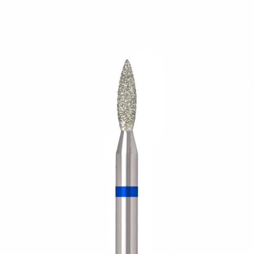 ÜLKA Gyémánt csiszolófej "flame" blue 2,1 mm / 8 mm F218-M