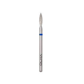   ÜLKA Gyémánt csiszolófej "flame" blue 2,3 mm / 10 mm F2310-M