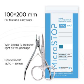 Microstop Sterilizáló-kraft tasakok Prozori 100x200mm