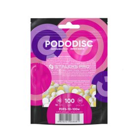 Staleks Csiszolópapírok Pododisc 10mm PDFS-10-100 fehér