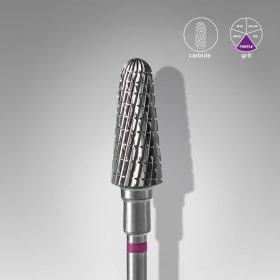   Staleks Karbid csiszolófej - "frustum" lila - FT70V060/14