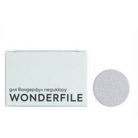   Wonderfile Soft files - Hab reszelők pedikűr koronghoz 20 mm 50 db 320grit