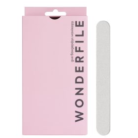   Wonderfile Soft files - Hab reszelők 130x15 mm 50 db 100grit