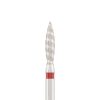 Divinity Gyémánt csiszolófej "tornado" piros L- 10,0 mm, 2,3 mm DBS-243R.023T