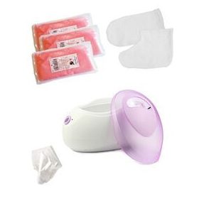 Paraffinos kezeléshez komplett készlet BASIC - pink fehér