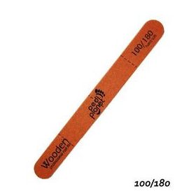   Pedi Planet törhető fa reszelő hosszú egyenes barna 100/180