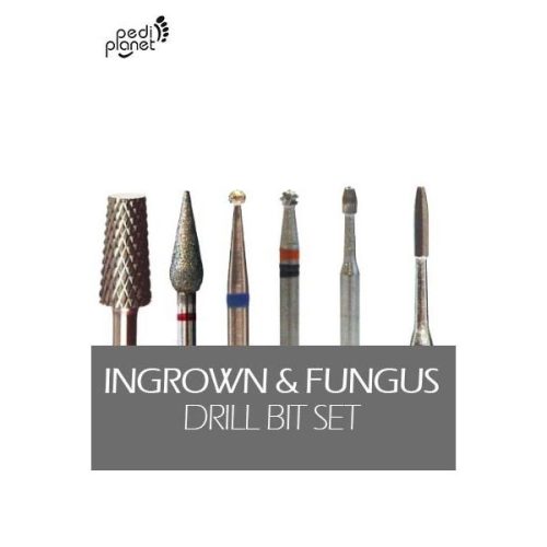 Pedi Planet Ingrown & Fungus drill fréz készlet 6db-os