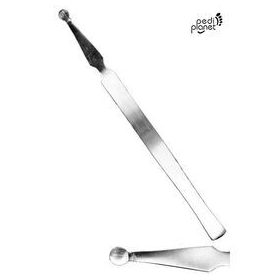 Kör lencse rozsdamentes pedikűr eszköz