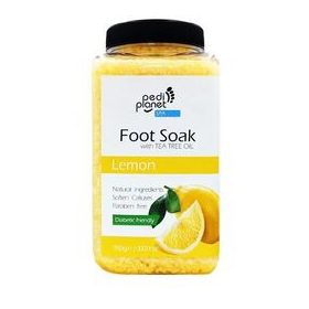 Pedi Planet Citromos fürdősó lábáztatáshoz teafaolajjal 950g