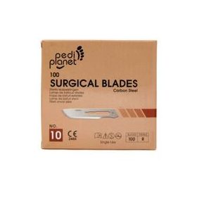 Pedi Planet pedikűr szikepenge (100db/doboz) méret: 10