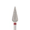 Divinity Gyémánt csiszolófej "sharp drop" piros L- 12,0 mm, 5,0 mm DBS-266R.050