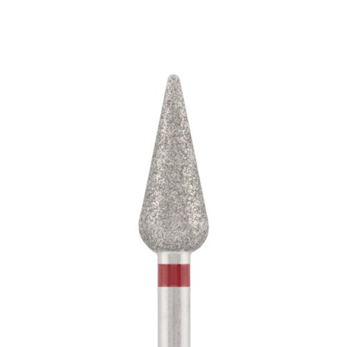 Divinity Gyémánt csiszolófej "sharp drop" piros L- 12,0 mm, 5,0 mm DBS-266R.050