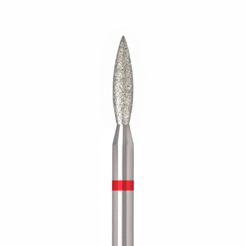 ÜLKA Gyémánt csiszolófej "flame" red 2,3 mm / 10 mm F2310-F