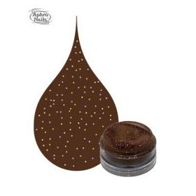 Aphro Nails színes porcelánpor Choco Brown 3,5g