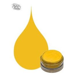 Aphro Nails színes porcelánpor Yellow 3,5g
