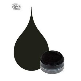 Aphro Nails színes porcelánpor Black (fekete) 3,5g