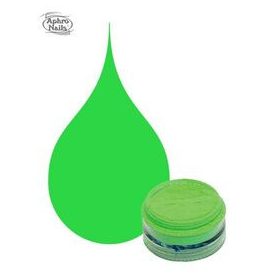 Aphro Nails színes porcelánpor Neon Green 3,5g