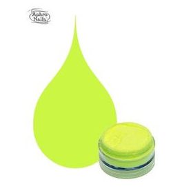 Aphro Nails színes porcelánpor Neon Yellow 3,5g