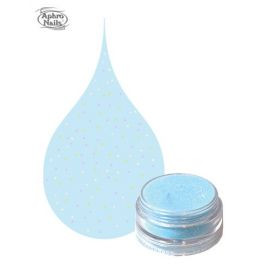 Aphro Nails színes porcelánpor Misty Blue 3,5g
