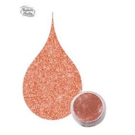 Aphro Nails színes porcelánpor Bronze Glitter 3,5g