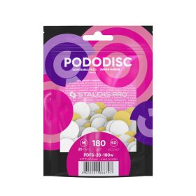 Staleks Csiszolópapírok Pododisc 20mm PDFS-20-180 fehér