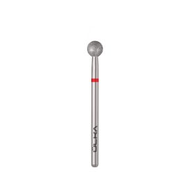  ÜLKA Gyémánt csiszolófej "ball" red 5 mm B050-F