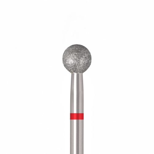 ÜLKA Gyémánt csiszolófej "ball" red 5 mm B050-F
