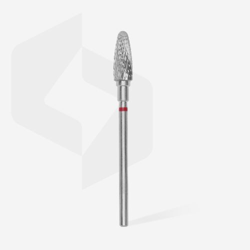 Staleks Karbid csiszolófej - "corn" piros - FT90R050/13