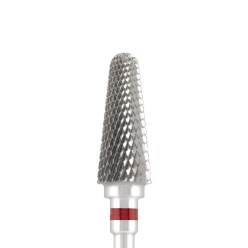 Divinity Karbid csiszolófej "rounded cone" piros L-13,0 mm, 6,0 mm DBT-201R.060